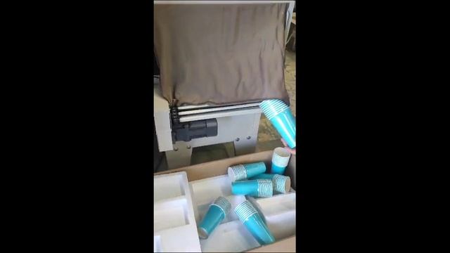 Упаковка стаканов на BSF-5640LG