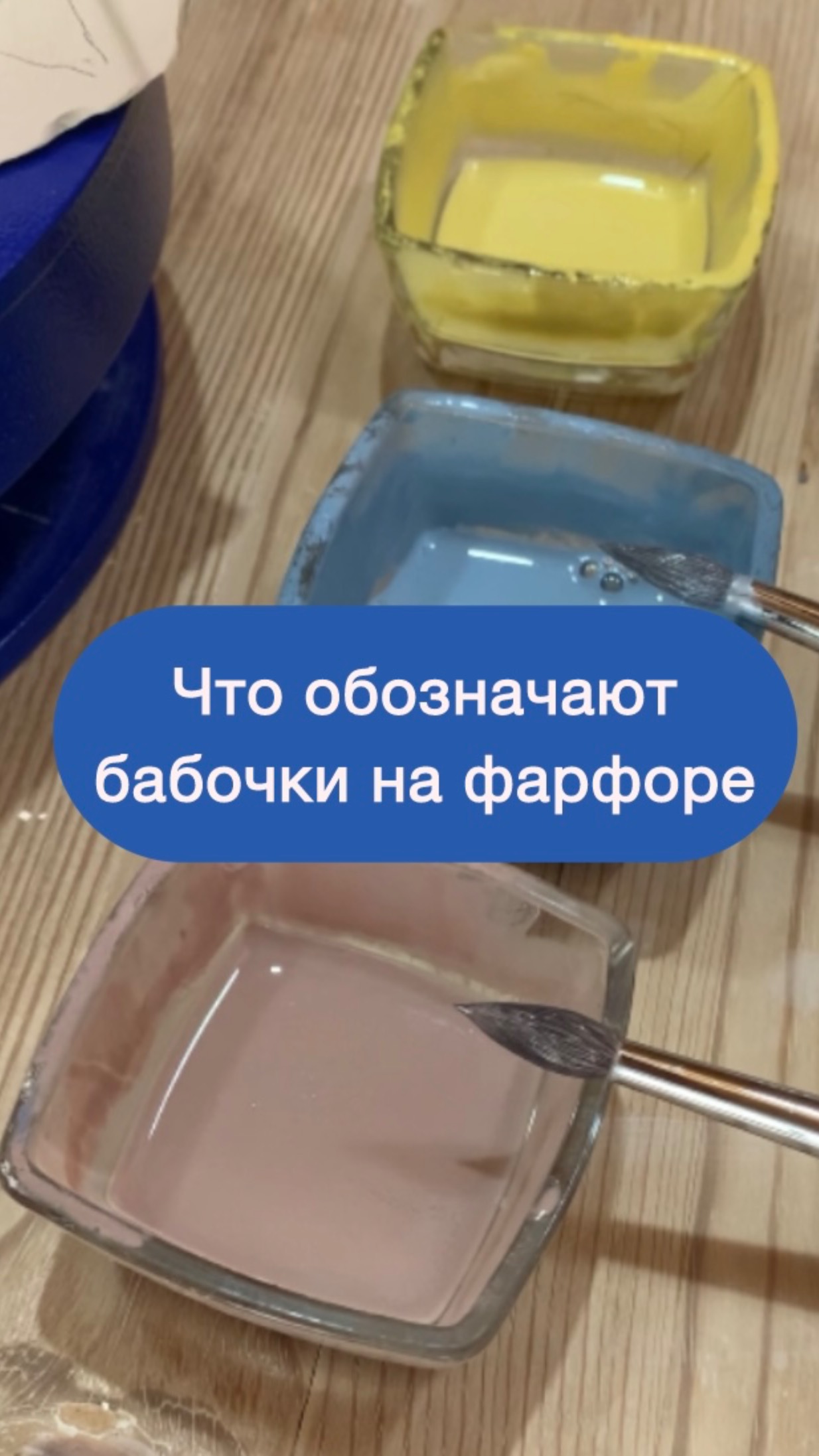 Что обозначают бабочки на фарфоре