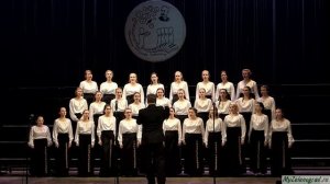 "Серебряный дождь" (О. Хромушин - Э. Межелайтис). Исполняет Академический хор МОКИ