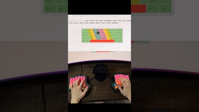 Iris aluminium custom split keyboard unboxing sound test 650$ #custom #soundtest #asmr #keyboard