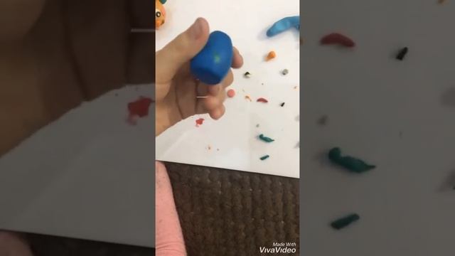 Как сделать лесника из пластилина очень просто!!! смотреть онлайн