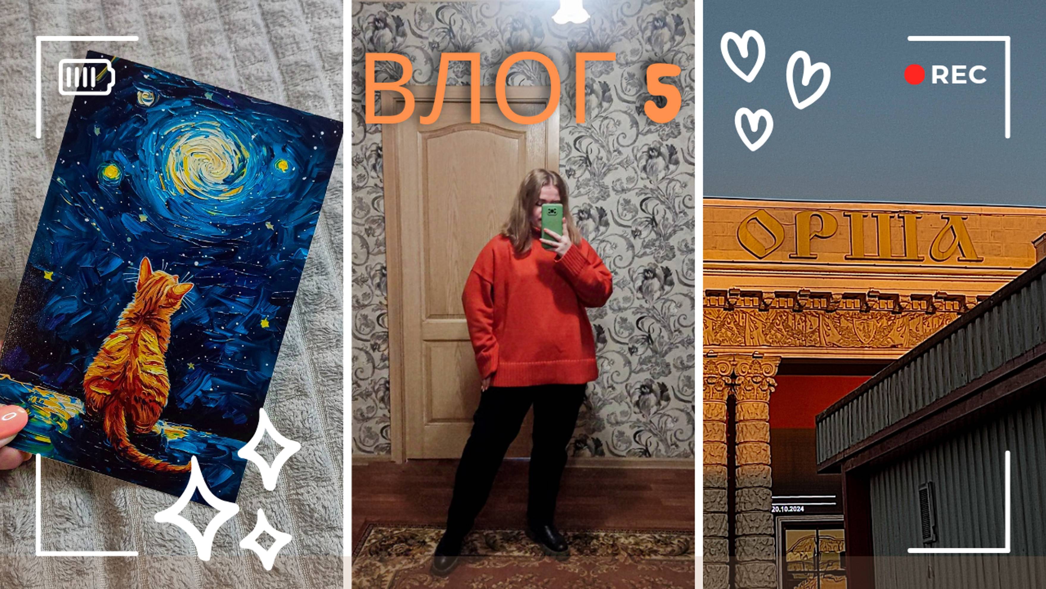 Недельный влог 5. Поездка домой, покупки, подарок подружке на день рождения 🎂