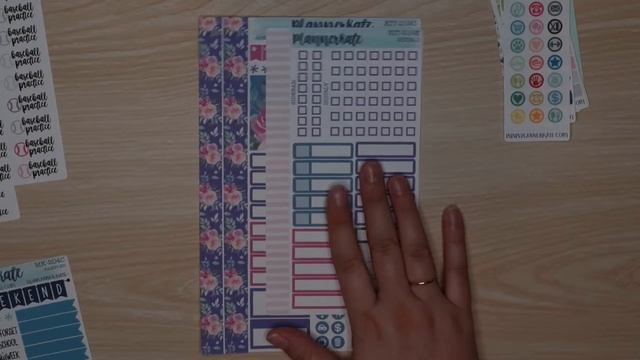 April Stickers| Planner Kate Haul | Erin Condren Life Planner