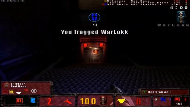 Quake 3 Team Arena : Fallout Bunker - Capture the Flag (16.06.22) Hardcore Bots смотреть онлайн