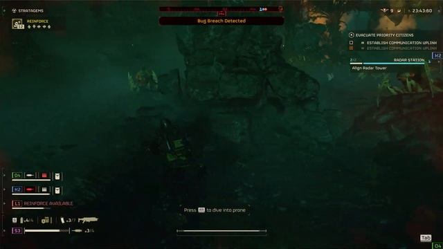 Surviving a Hunter and Bile Titan Ambush in Helldive | Helldivers 2 смотреть онлайн