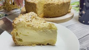 КОРОЛЕВСКАЯ ВАТРУШКА✨Песочный Пирог с Творогом ❤️