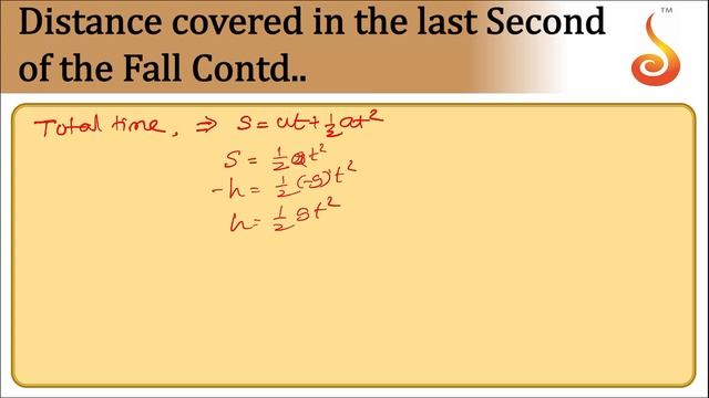 PU 1 | May Batch | Physics | Motion in a Straight Line | Lecture 11 | Slide 29