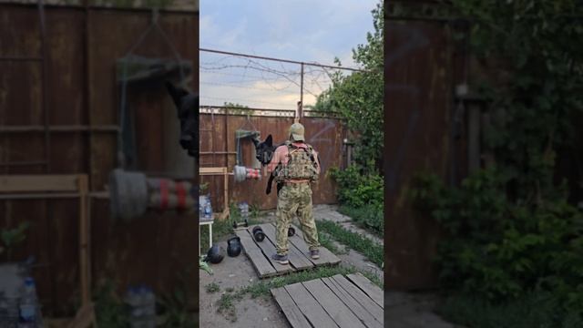 Совместная Тренеровка со Служебной собакой !
Парные Отжимания ! совместное подтягивания
Sporting
