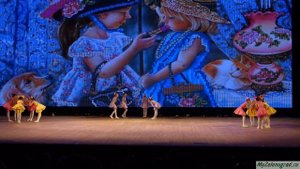 М. Протасов. Маленькие модницы. Исполняет младшая группа балетной студии "Грация"