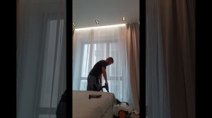 ✨ Сегодня был в необычном месте — у своей клиентки Светы! 🌟 Провел чистку штор (м² — 400₽)