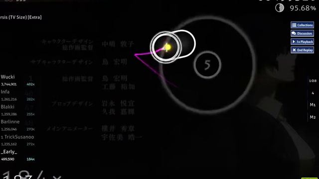 katharsis TV Size TK Tokyo Ghoul:re 2nd Season mapped by Monstrata Osu Ranked Map