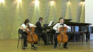 А. Пьяццолла. "Adios Nonino". Ева Богунович, Тимофей Чулюканов, Владислав Грудзинский