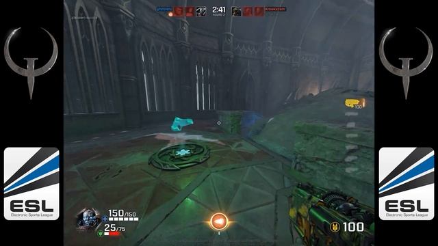 p1stolero vs KrowkaZefir QWC 2017 Qualifier #1 EU Quake Champions смотреть онлайн