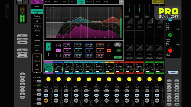 Сводим группу на Allen&Heath Avantis # 5 смотреть онлайн