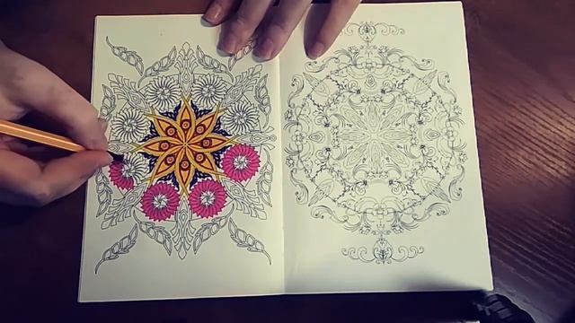 Мандалы // Раскраска антистрес смотреть онлайн