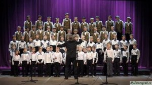 "У дороги чибис". Исполняет сводный хор капеллы мальчиков "Орлята"