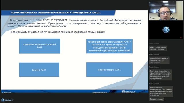 Переосвидетельствовании систем пожарной безопасности_вебинар 3 октября