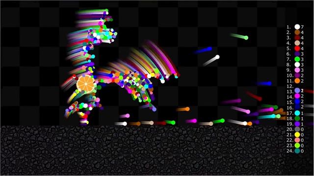 Escape 3 - Survival Marble Race in Algodoo смотреть онлайн