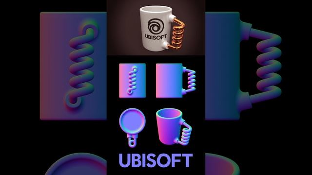 Горячая кружка Ubisoft hot mug