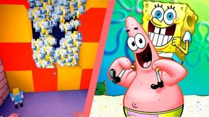 КАК СДЕЛАТЬ ПОРТАЛ В МИР СПАНЧ БОБА В МАЙНКРАФТ! НОВОЕ ИЗМЕРЕНИЕ МУЛЬТИКОВ! SPONGEBOB IN MINECRAFT