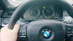 BMW 520d F10. DPF EGR OFF. Test drive