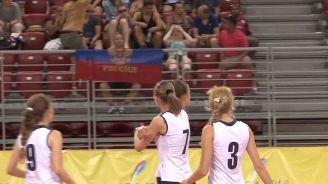 Волейбол Россия-США (женщины) - Sofia Deaflympics 2013