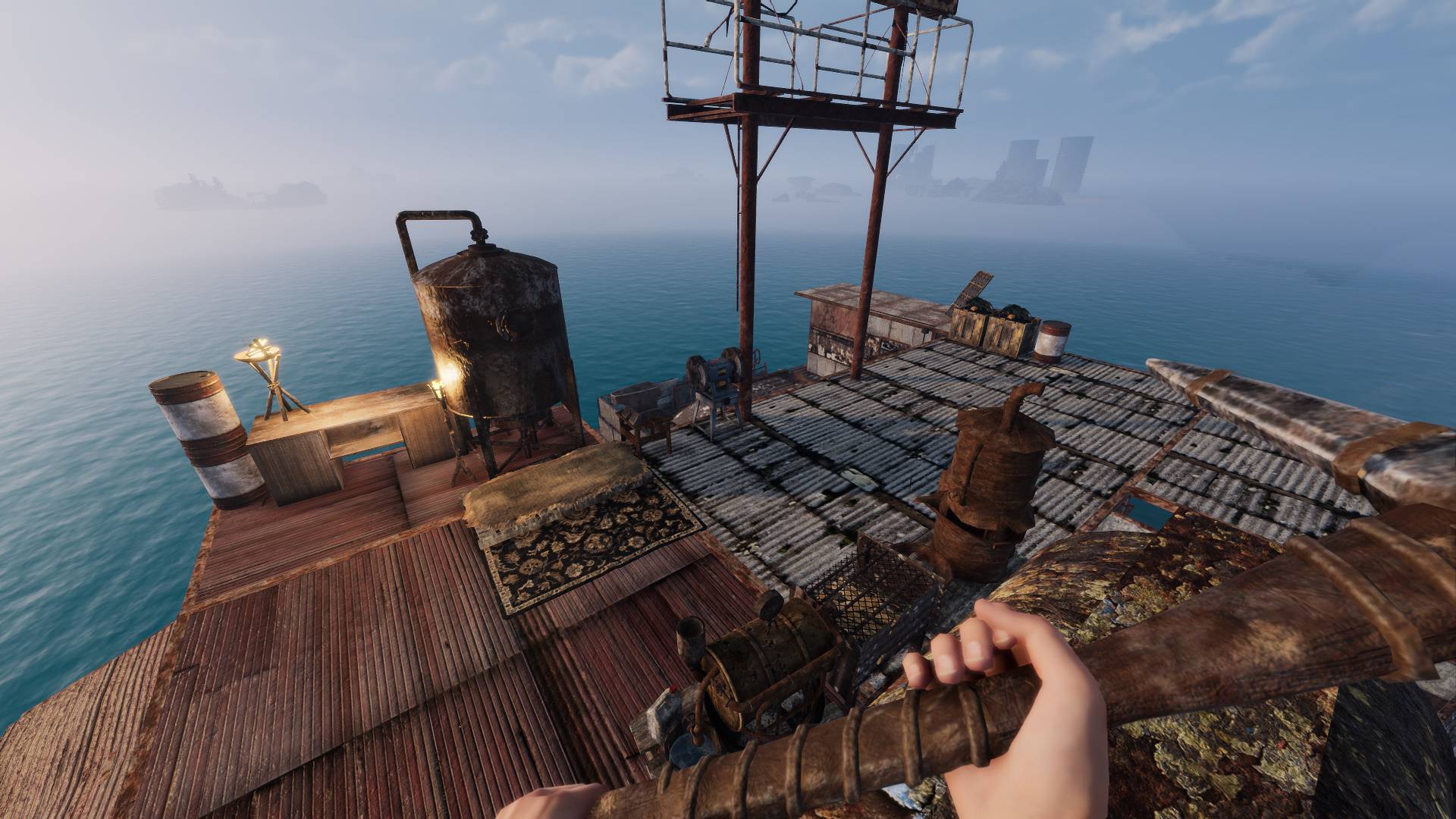 Sunkenland. Захват лагерь Рифсайд