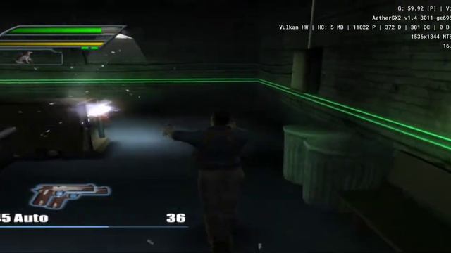 AetherSX2 (PS2 emulator) - Dead to Rights II - Android snapdragon 870