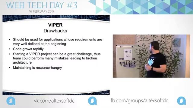 Обзор популярных архитектур при разработке мобильных приложений. Андрей Петрусь смотреть онлайн