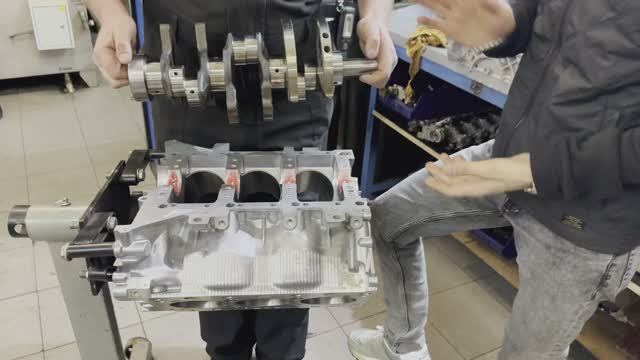 Ремонт двигателя Porsche 3.0/3.6 смотреть онлайн