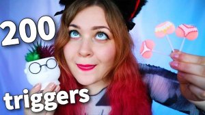 ASMR 200 triggers in 5 minutes ｜ АСМР 200 триггеров за 5 минут