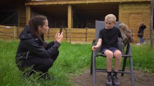 Bird of Prey handling at The Raptor Centre, Hobbledown