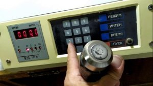 Аппарат УЗТ-1.07Ф. Проверка излучателей после ремонта.