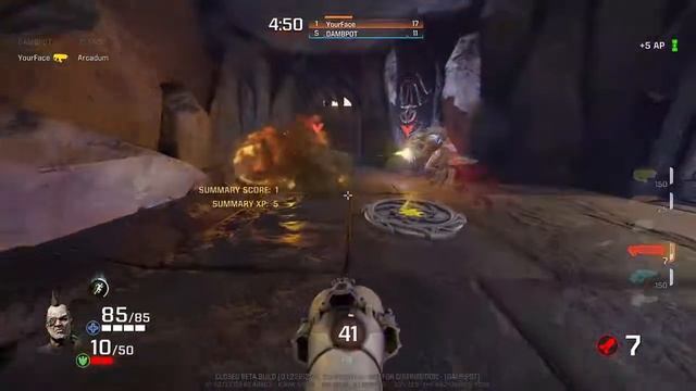 Quake Champions game (last game before break with statistics) смотреть онлайн