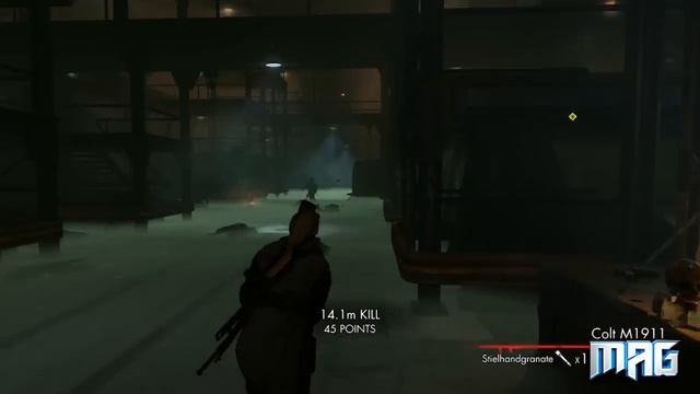 Sniper Elite: Nazi Zombie Army - Labyrinth Of Death Gameplay [MISSION 3] смотреть онлайн