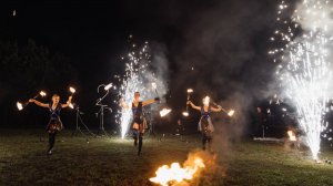 Огненное шоу - ПВМП "Лига Артистов" Пенза.