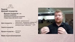 Понятие функций государства