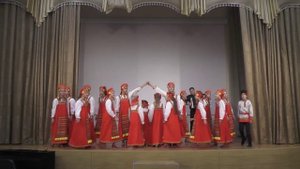 Протяжная песня Уральского края "По лугам, лужочкам"  ГБОУ Школа №1194