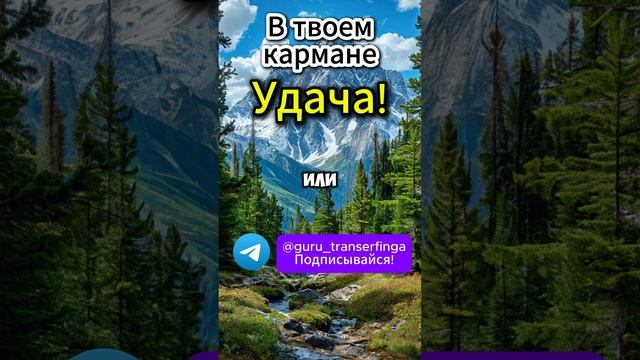 Удача уже в твоем кармане! | Трансерфинг  #трансерфинг #вадимзеланд #психология #душа #развитие