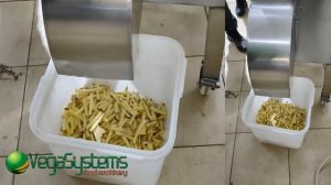 Нарезка колбасы кубиками, картошки фри соломкой Vega Dicer H600 #производство #нарезка #картошкафри