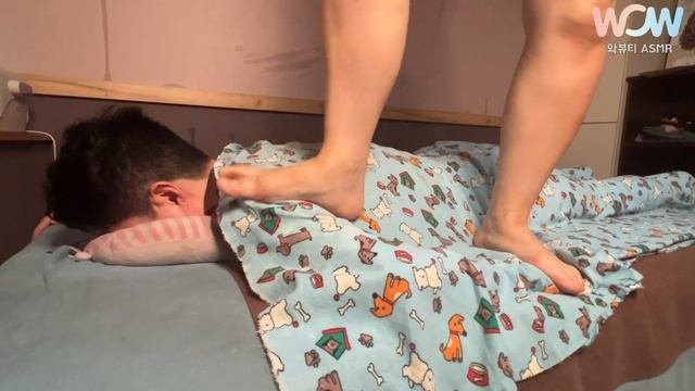 [ASMR]마사지 받으러 왔다가 도수치료 받고 온 마사지샵 | 봉마사지, 등마사지, 다리마사지