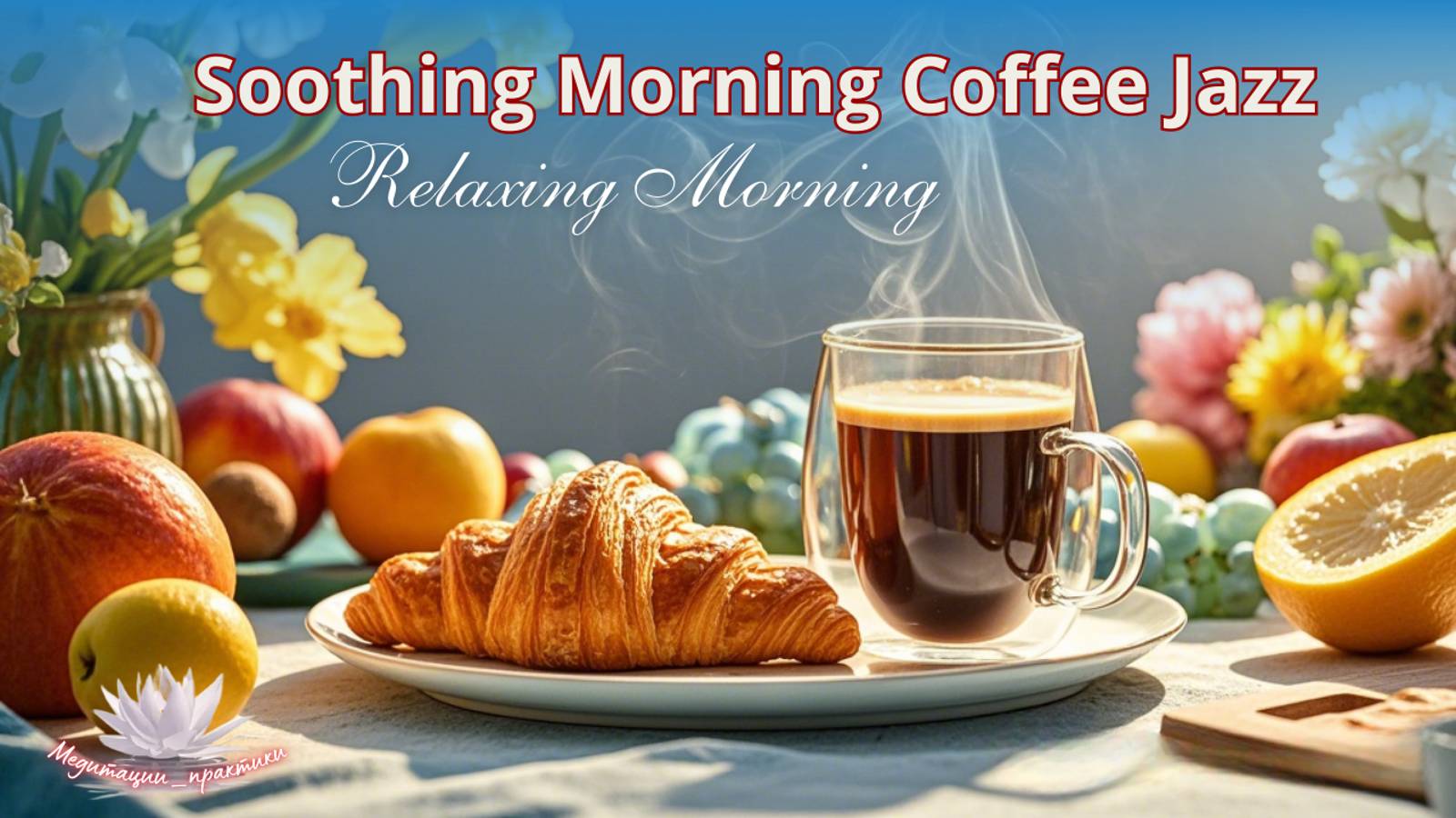 Утренний кофе джаз  ☕ Сalming morning coffee-jazz ☕ Positive energy of jazz music for a great mood