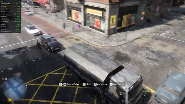 Watch Dogs Legion on RX 6400 - FSR 3 Upscalling MOD Gameplay! 90+ FPS | Low End PC?