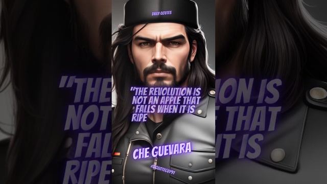 Che Guevara's Most Powerful Quote | The Essence of Revolution" #inspirationalquotesforlife