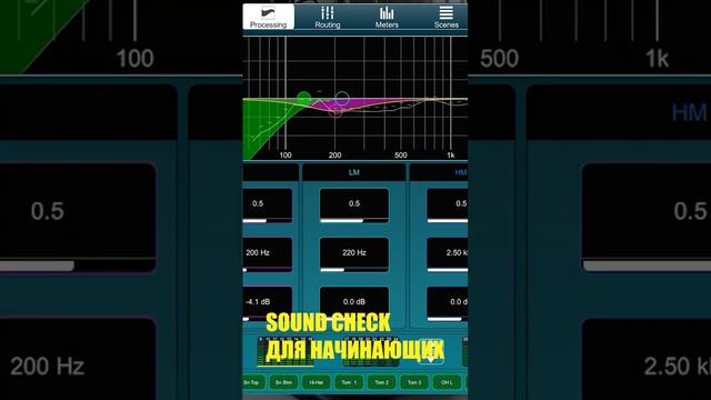 Sound Check для начинающих Эквализация # 8 #shorts смотреть онлайн