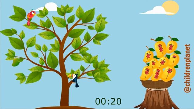 Найдите сумму всех флеш - карт на фруктах Barcha savatdagi flesh kartalarning yig'indisini toping смотреть онлайн