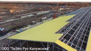 Строительство животноводческого комплекса в с. Ефимцево.