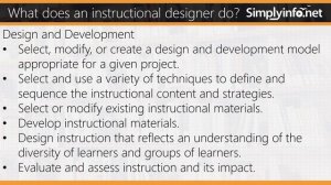 Who is an Instructional Designer | What Does an Instructional Designer Do | Responsibilities