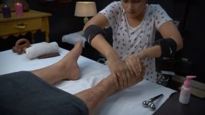 How To Relief Foot Stress Tissues ||Foot Massage With Joint  Bone Crack By Cosmic Lady ASMR