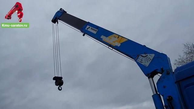 Тадано Z 300 на Камаз тягач.
